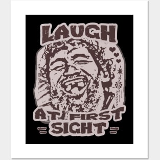 Laugh at First Sight - funny design Posters and Art